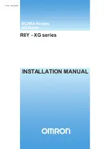 Предварительный просмотр 1 страницы Omron R6YXG500 Installation Manual