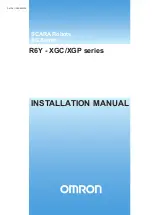 Preview for 1 page of Omron R6YXGLC250 Installation Manual