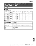 Предварительный просмотр 7 страницы Omron R87FT - Datasheet