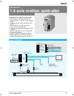 Предварительный просмотр 1 страницы Omron R88A-MCW151 Series Datasheet