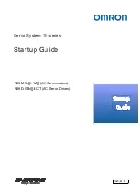 Предварительный просмотр 1 страницы Omron R88D-1SNx-ECT Series Startup Manual