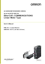 Preview for 1 page of Omron R88D-KN01H-ECT-L User Manual