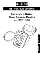 Omron ReliOn HEM-741CREL Instruction Manual предпросмотр