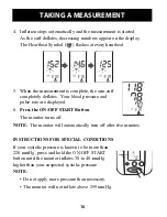 Предварительный просмотр 16 страницы Omron ReliOn HEM-741CREL Instruction Manual