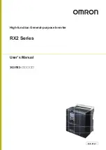 Предварительный просмотр 1 страницы Omron RX -  2 User Manual