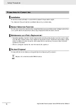 Предварительный просмотр 16 страницы Omron RX -  2 User Manual