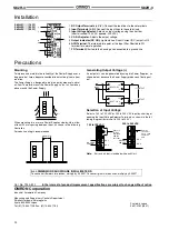 Preview for 24 page of Omron S82H Series Manual