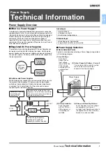 Omron S82J Series Technical Information preview