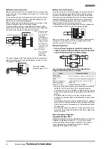 Preview for 6 page of Omron S82J Series Technical Information