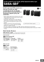 Preview for 19 page of Omron S8BA LF Series Manual