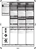 Preview for 1 page of Omron S8V-NF Instruction Manual