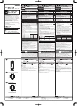 Предварительный просмотр 1 страницы Omron S8V-NF Instruction Manual