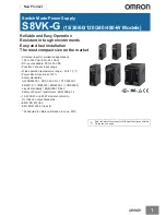 Preview for 10 page of Omron S8VK-G Series Manual