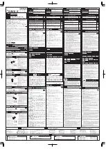 Предварительный просмотр 2 страницы Omron S8VK-S24024 Instruction Manual