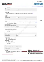 Preview for 58 page of Omron Sentech STC-CMB120APCL Series Product Specifications And User'S Manual