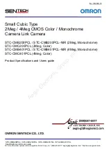 Предварительный просмотр 1 страницы Omron Sentech STC-CMB200PCL Product Specifications And User'S Manual