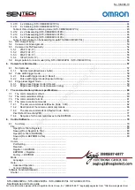 Предварительный просмотр 3 страницы Omron Sentech STC-CMB200PCL Product Specifications And User'S Manual
