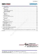 Предварительный просмотр 4 страницы Omron Sentech STC-CMB200PCL Product Specifications And User'S Manual