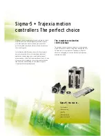 Предварительный просмотр 7 страницы Omron SGDV Series Brochure