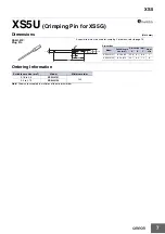 Предварительный просмотр 7 страницы Omron Smartclick XS5C-DS Series Installation Instructions Manual