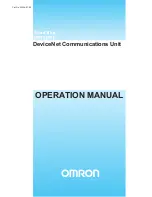 Preview for 1 page of Omron SMARTSLICE - 04-2008 Operation Manual