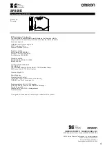 Preview for 4 page of Omron SR105E User Information