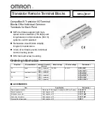 Предварительный просмотр 1 страницы Omron SRT2-PD16T Manual