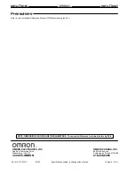 Preview for 6 page of Omron SRT2-PD16T Manual