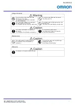 Preview for 5 page of Omron STC-APB503PCL Product Specifications And User'S Manual