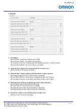 Preview for 49 page of Omron STC-HD213 Series Product Specifications And User'S Manual