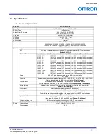 Предварительный просмотр 8 страницы Omron STC-HD853HDMI Product Specifications And User'S Manual