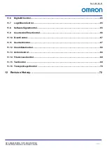 Предварительный просмотр 5 страницы Omron STC-MBA503POE Product Specifications And User'S Manual