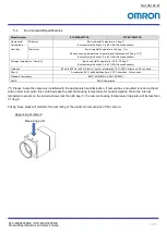 Предварительный просмотр 15 страницы Omron STC-MBA503POE Product Specifications And User'S Manual