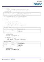 Preview for 39 page of Omron STC-MBA503POE Product Specifications And User'S Manual