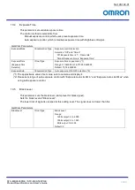 Preview for 40 page of Omron STC-MBA503POE Product Specifications And User'S Manual