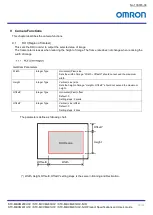 Preview for 38 page of Omron STC-MBCM200U3V Product Specifications And User'S Manual