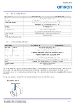 Preview for 14 page of Omron STC-MBE132POE Product Specifications And User'S Manual