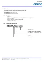 Предварительный просмотр 9 страницы Omron STC-MBS122BU3V Product Specifications And User'S Manual