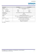 Предварительный просмотр 11 страницы Omron STC-MBS122BU3V Product Specifications And User'S Manual