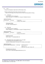 Предварительный просмотр 40 страницы Omron STC-MBS122BU3V Product Specifications And User'S Manual