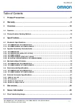 Preview for 2 page of Omron STC-MBS123BU3V Product Specifications And User'S Manual