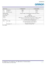 Preview for 14 page of Omron STC-MBS123BU3V Product Specifications And User'S Manual