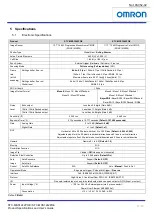 Preview for 11 page of Omron STC-MBS1242POE Product Specifications And User'S Manual