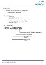 Предварительный просмотр 10 страницы Omron STC-MBS163POE User Manual