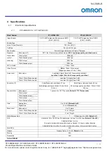 Preview for 11 page of Omron STC-MBS163U3V Product Specifications And User'S Manual