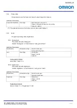 Preview for 38 page of Omron STC-MBS500POE Product Specifications And User'S Manual