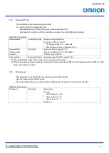 Preview for 39 page of Omron STC-MBS500POE Product Specifications And User'S Manual