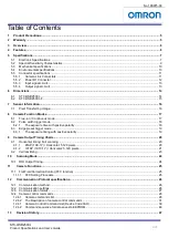 Preview for 2 page of Omron STC-OSB250CL Product Specifications And User'S Manual