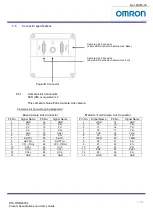 Предварительный просмотр 11 страницы Omron STC-OSB250CL Product Specifications And User'S Manual