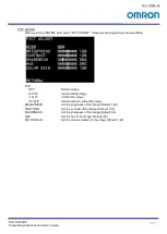 Preview for 57 page of Omron STC-S133MIP Series Product Specifications And User'S Manual